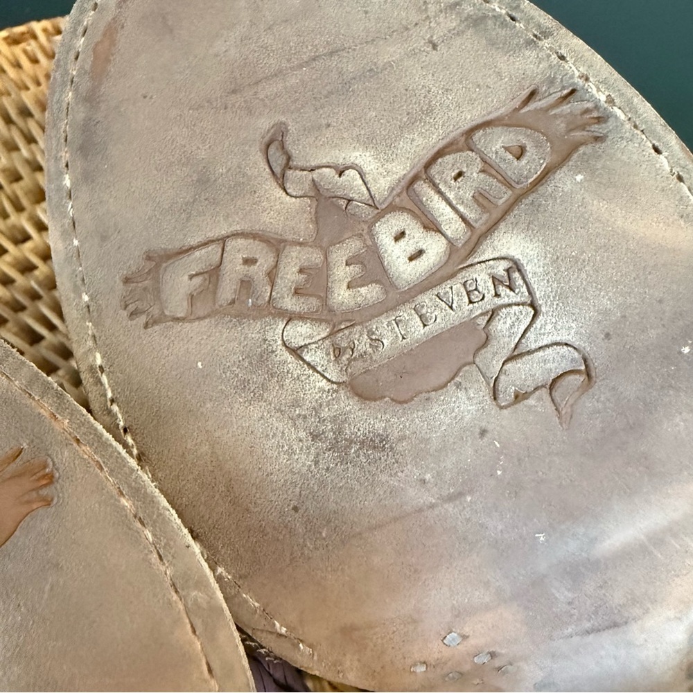 Freebird by Stevens Caprice Womens Croc Embossed‎ Slide Sandals Purple Size 6 - Picture 8 of 11